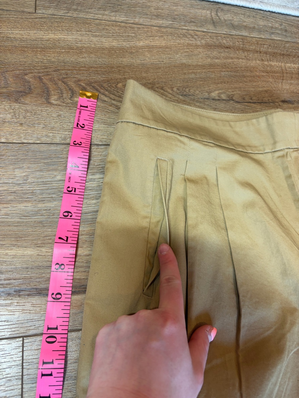 LOFT Sailor Button Light Academia Capsule Wardrobe Wide Leg Pants in Twill - Picture 8 of 13